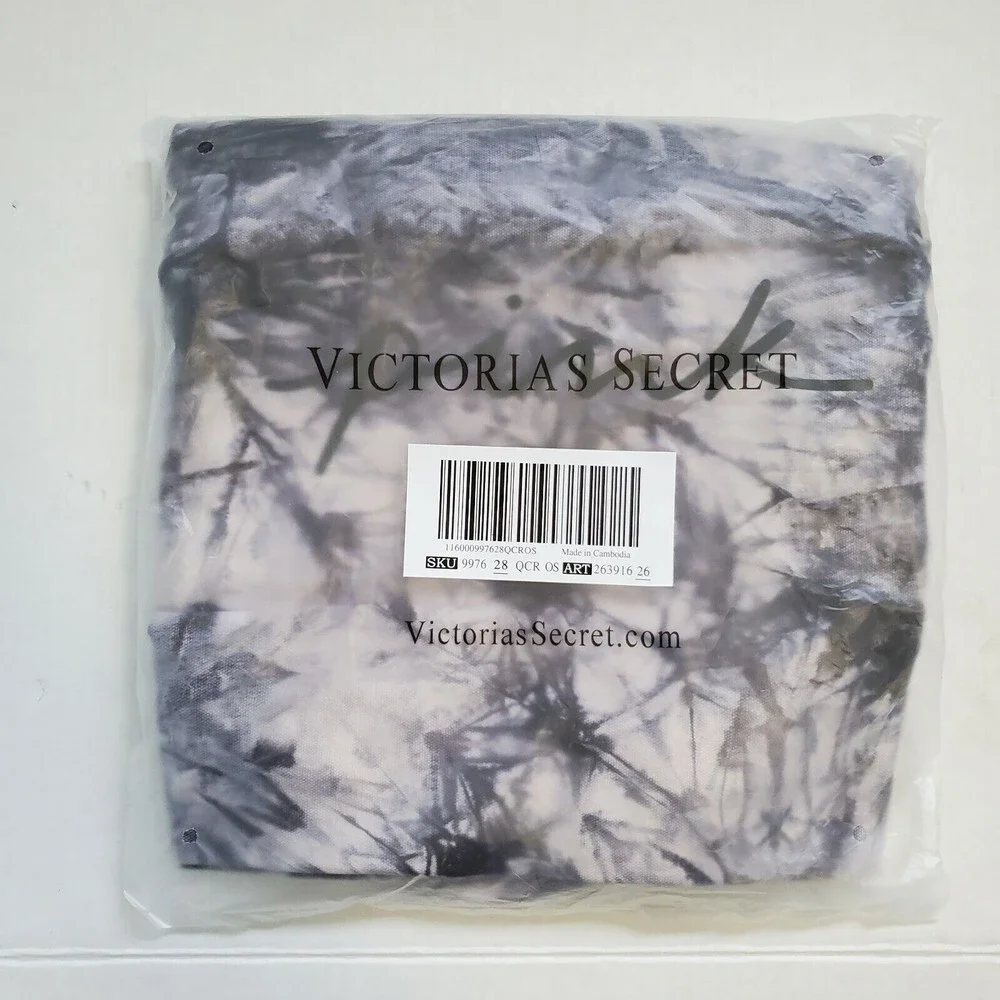 Victoria's Secret Tote Tie Dyed Tote Weekender 2021 New‎ Original Packaging NWT - Picture 9 of 12